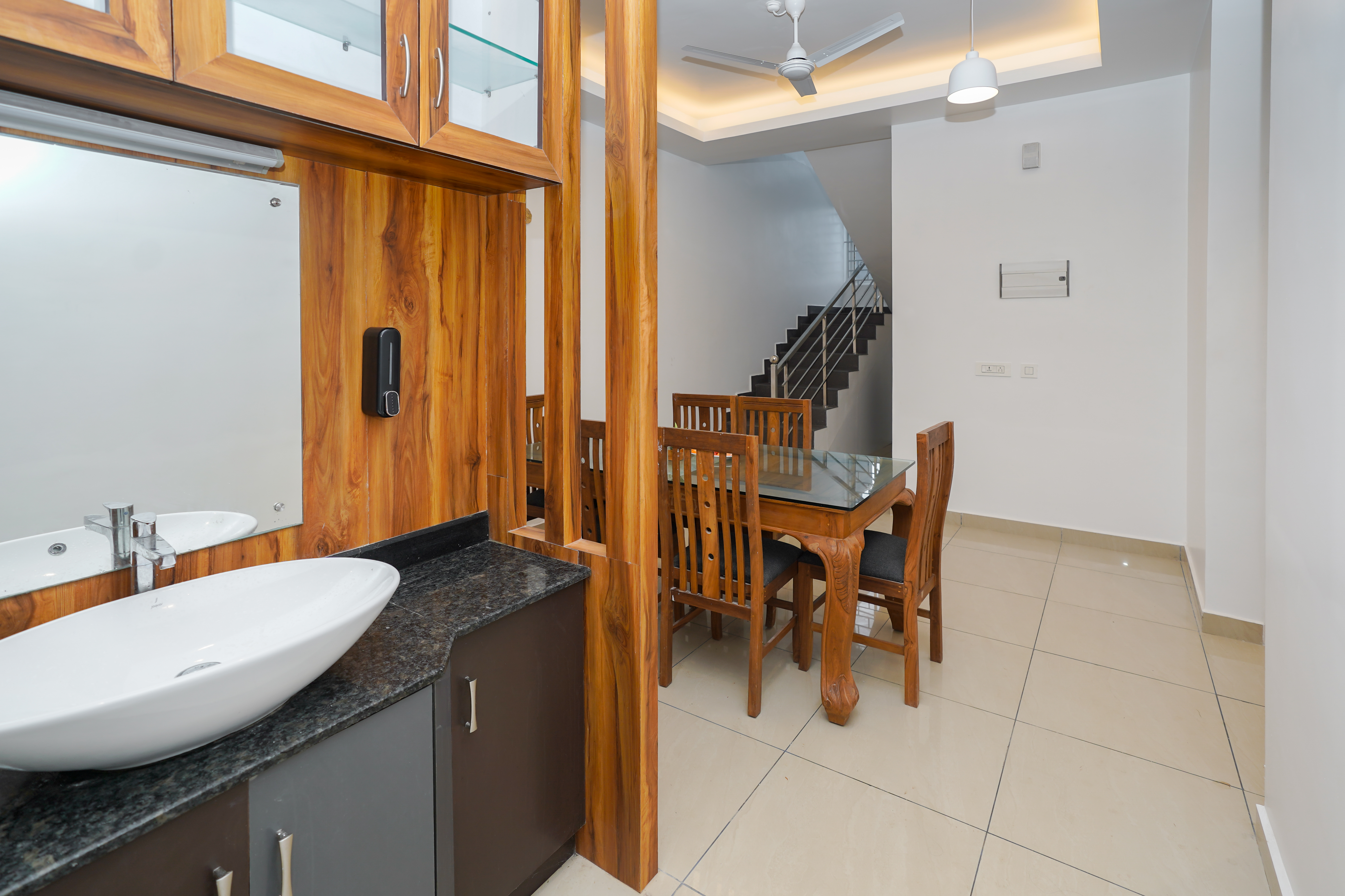Bedroom interior at SereniTea Villa, Vagamon Kerala